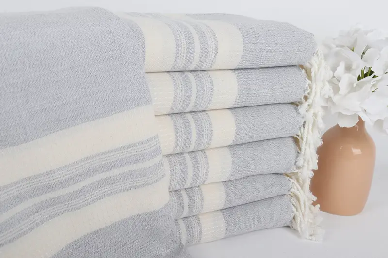 Towel With Name, Girl Trip Party Favor, Gifts For Him, 60x38 Cotton Striped Towel, Best Beach Towel, Gift For Bride, Summer Towel, Organic towel - 1