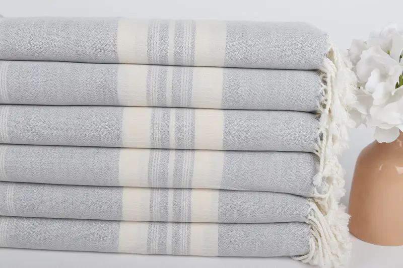Towel With Name, Girl Trip Party Favor, Gifts For Him, 60x38 Cotton Striped Towel, Best Beach Towel, Gift For Bride, Summer Towel, Organic towel - 3