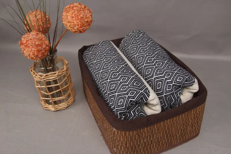 Wedding Gift, 68x38 Cotton Diamond Towel, Home Gift, Sand-Resistant Peshtemal, Custom Beach Towel, Extra large Turkish bath towel, Custom Gift - 4