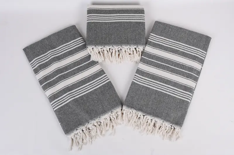 Personalized Gifts, Bridal Gifts, Turkish bath towel, Eco-Friendly Turkish Towel, Wedding Towel, 70x40 Cotton Herringbone Towel, Quick-dry towel - 6