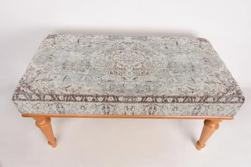 Modular Kilim-Inspired Ottoman Set, Versatile and Stylish Ottoman