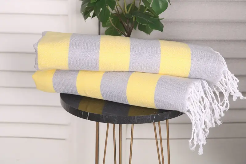 Wedding Gift, Towel With Name, Turkish Tea Towel, 40x18 Cotton Striped Towel, Personalized Dish Towel, Baby Boy Gift, Beach Theme Bachelorette Party - 3