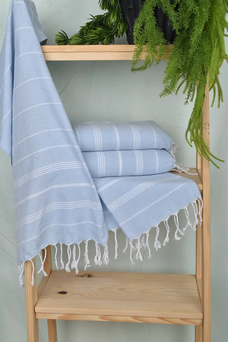 Organic Towel, 38x18 Cotton Striped Towel, Summer Towel, Personalize Gift, Personalized Kitchen Towel, Personalized Dish Towel, Turkish Hand Towel - 6