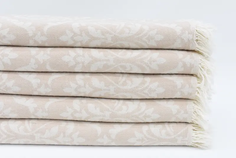Turkish Towel Beach, Bachelor Party Favors, Bridesmaid Gift, Bridal Shower Gift, Spa Gift Towel, 68x36 Cotton Baroque Towel, Bachelor Towel - 1