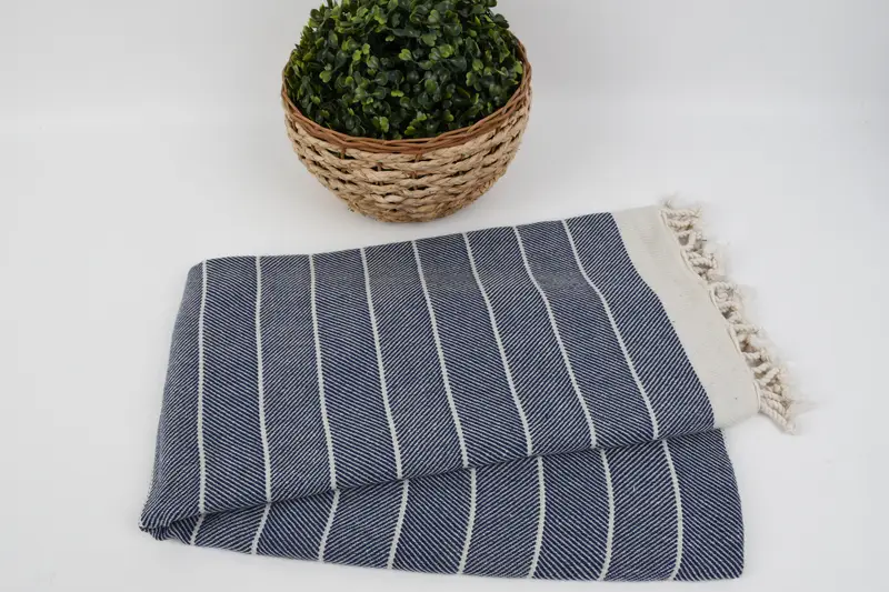 Wedding Gifts Towel, Lightweight towel, Boyfriend Christmas Gift, Gift For Wedding Day, Custom Wedding Gift, 70x40 Cotton Herringbone Towel - 4