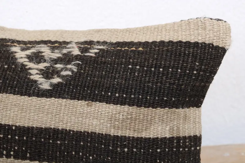 Bright Pillow Sham, Pillow for Sofa, Pillow Sham, Gift Pillow, 8x16 Brown Pillow Sham, Tribal Cushion, Vintage Pillow, Nautical Throw Cushion Cover - 5