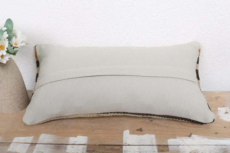 Bright Pillow Sham, Pillow for Sofa, Pillow Sham, Gift Pillow, 8x16 Brown Pillow Sham, Tribal Cushion, Vintage Pillow, Nautical Throw Cushion Cover - 7
