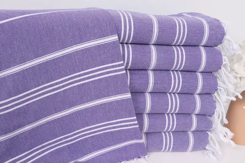 Kitchen Towel, 40x24 Cotton Striped Towel, Personalized Hand Towel, Guest Towel, Gift For Him, Bridal Shower Favor, Summer Gift, Turkish Hand Towel - 1