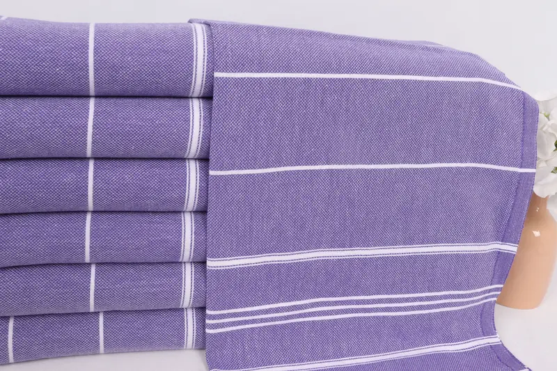 Kitchen Towel, 40x24 Cotton Striped Towel, Personalized Hand Towel, Guest Towel, Gift For Him, Bridal Shower Favor, Summer Gift, Turkish Hand Towel - 2