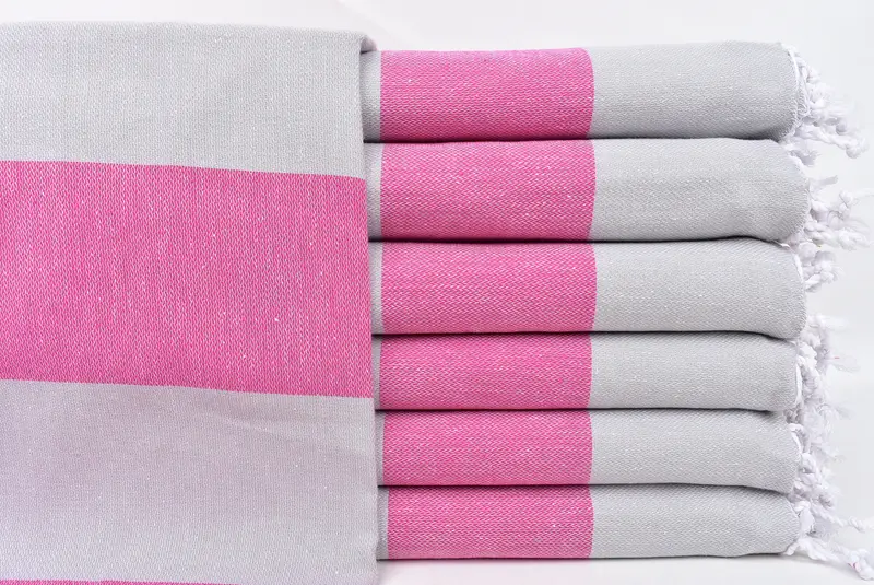 Wedding Favors, 70x40 Cotton Striped Towel, Kids Beach Towel, Luxury towel, Customized Turkish Towel, Bridal Shower Favor, Bridesmaid Gift Towel - 1