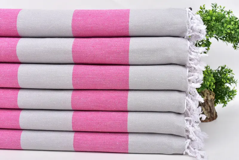 Wedding Favors, 70x40 Cotton Striped Towel, Kids Beach Towel, Luxury towel, Customized Turkish Towel, Bridal Shower Favor, Bridesmaid Gift Towel - 3