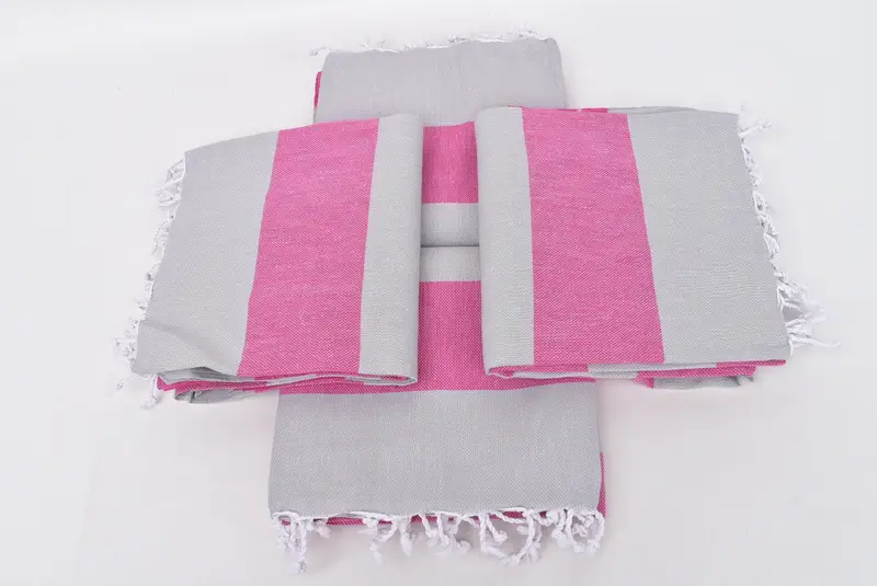 Wedding Favors, 70x40 Cotton Striped Towel, Kids Beach Towel, Luxury towel, Customized Turkish Towel, Bridal Shower Favor, Bridesmaid Gift Towel - 6