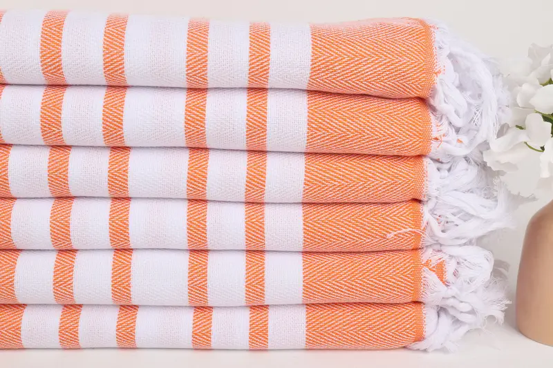 Custom Turkish Towel, Christmas Gift, 68x36 Cotton Chevron Towel, Turkish Towel Bulk, Organic Turkish towel, Personalized Gift, Large Turkish Towel - 3