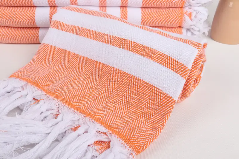 Custom Turkish Towel, Christmas Gift, 68x36 Cotton Chevron Towel, Turkish Towel Bulk, Organic Turkish towel, Personalized Gift, Large Turkish Towel - 4