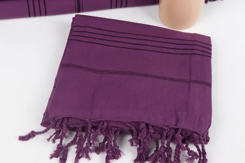70x40 Cotton Striped Towel, Sand-free towel, Best Beach Towel, Wedding Favors, Bachelorette Party Favors Beach, Girl Trip Party Favor, Holiday Towel - 5