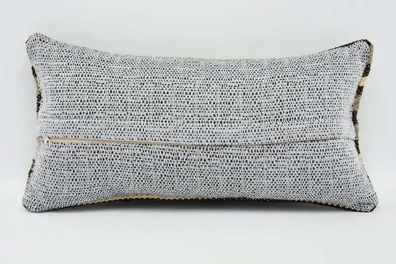 8x16 Brown Cushion Case, Home Decor Pillow, Garden Pillow Sham, Turkish Kilim Pillow, Cushion Case, Kilim Cushion Sham, Indoor Pillow Case - 6