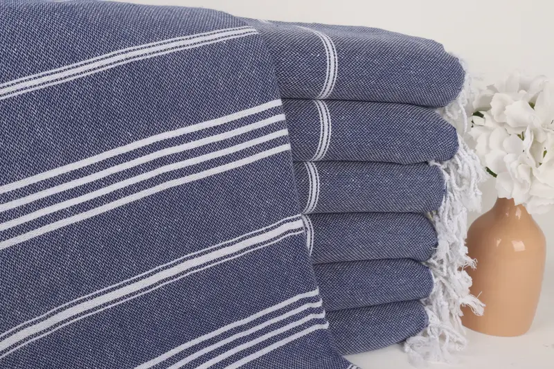 Bachelor Party Gifts, Bridesmaid Gift Towel, Bachelorette Gifts, 70x40 Cotton Striped Towel, Organic Cotton Towel, Personalized Wedding Gift - 1