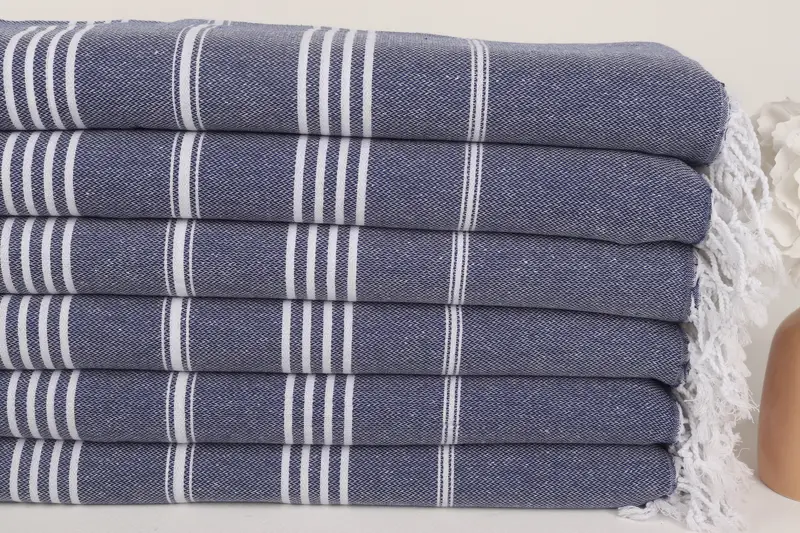 Bachelor Party Gifts, Bridesmaid Gift Towel, Bachelorette Gifts, 70x40 Cotton Striped Towel, Organic Cotton Towel, Personalized Wedding Gift - 3