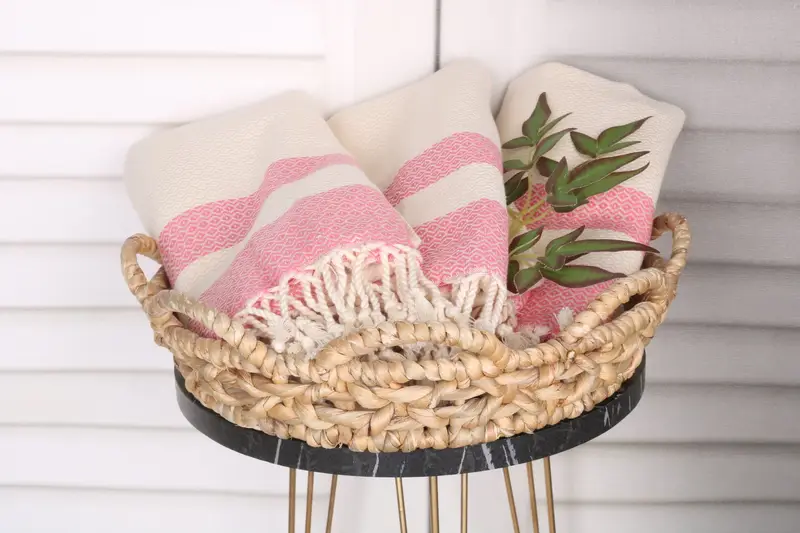 Vegas Bachelorette Party Favors, Gift For Him, Large Turkish Towel, 70x40 Cotton Geometric Towel, Spa Towel, Personalized Gift, Customized Towels - 5
