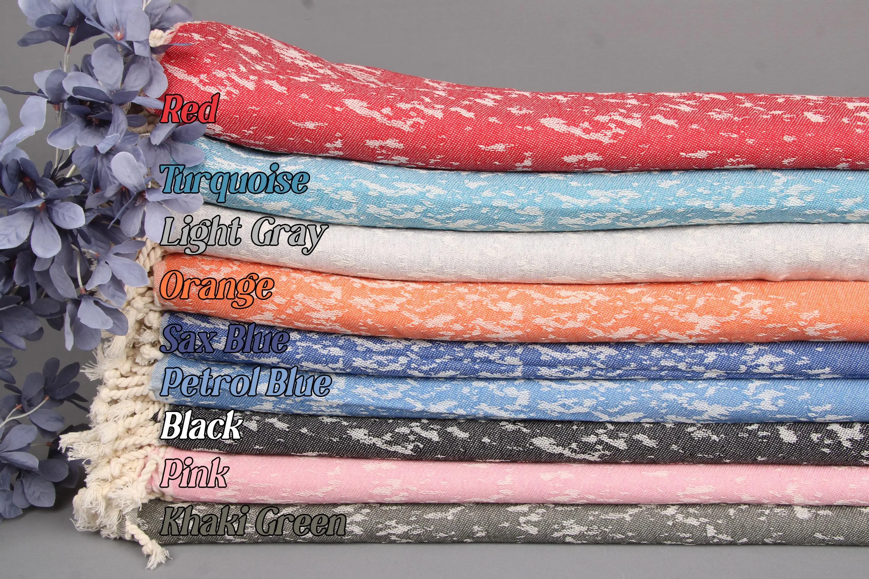 Custom Boho Throw Blanket Cotton Recycled/Organic, 71x91, Patchwork - 1
