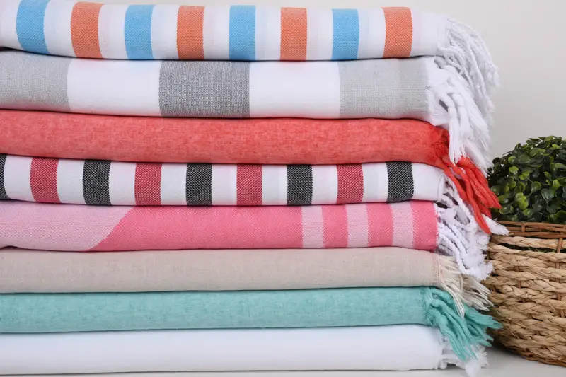 Thin towel, Bachelorette Party Favors, Yoga Towel, 70x40 Cotton Set of 8 Towel, Bridal Shower Gifts, Housewarming Gift, Personalized Bridesmaid Gift - 2