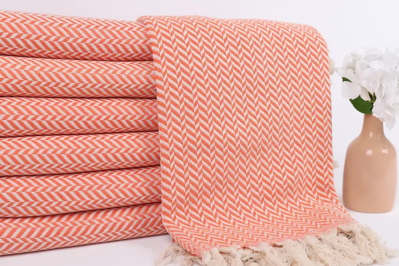 Bridal Shower Gifts, 70x40 Cotton Chevron Towel, Personalized Bridesmaid Gift, Best Friend Gift, Bachelorette Favors Beach, Bachelorette Gifts - 2