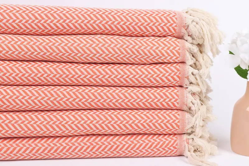 Bridal Shower Gifts, 70x40 Cotton Chevron Towel, Personalized Bridesmaid Gift, Best Friend Gift, Bachelorette Favors Beach, Bachelorette Gifts - 3