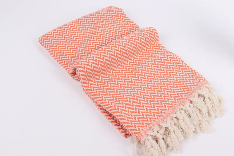 Bridal Shower Gifts, 70x40 Cotton Chevron Towel, Personalized Bridesmaid Gift, Best Friend Gift, Bachelorette Favors Beach, Bachelorette Gifts - 6