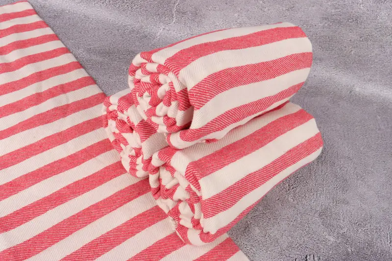 Valentines Day Gift, Custom Turkish Towel, Soft towel, Beach Towel Bulk, Bridesmaid Towel, Monogram Beach Towel, 68x40 Cotton Striped Towel - 7