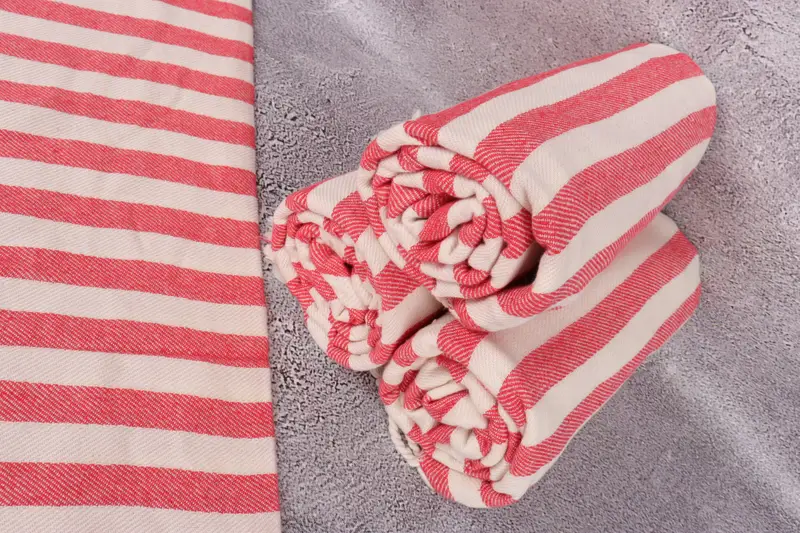 Valentines Day Gift, Custom Turkish Towel, Soft towel, Beach Towel Bulk, Bridesmaid Towel, Monogram Beach Towel, 68x40 Cotton Striped Towel - 8