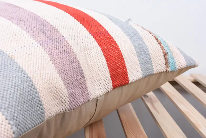 Aztec Cushion, Throw Kilim Pillow, 24x24 Gray Pillow Case, Vintage Throw Pillow Case, Turkish Pillow, Pillow Sham, Pattern Throw Pillow, Boho Pillow - 7