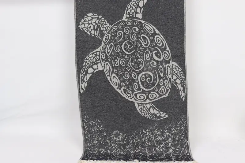 Turkish Hand Towel, Small Bath Towels, Bachelor Party Favors, Gift For Her, Gift For Him, Monogram Hand Towel, 36x18 Cotton Carretta Patterned Towel - 1