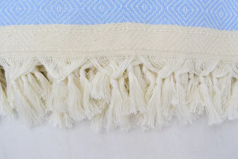Wedding Gift, 104x80 Cotton Diamond Towel, Tablecloth, Organic Throw, Aesthetic Blanket, Custom Shower Curtain, Turkish Blanket, Bridesmaid Gifts - 6