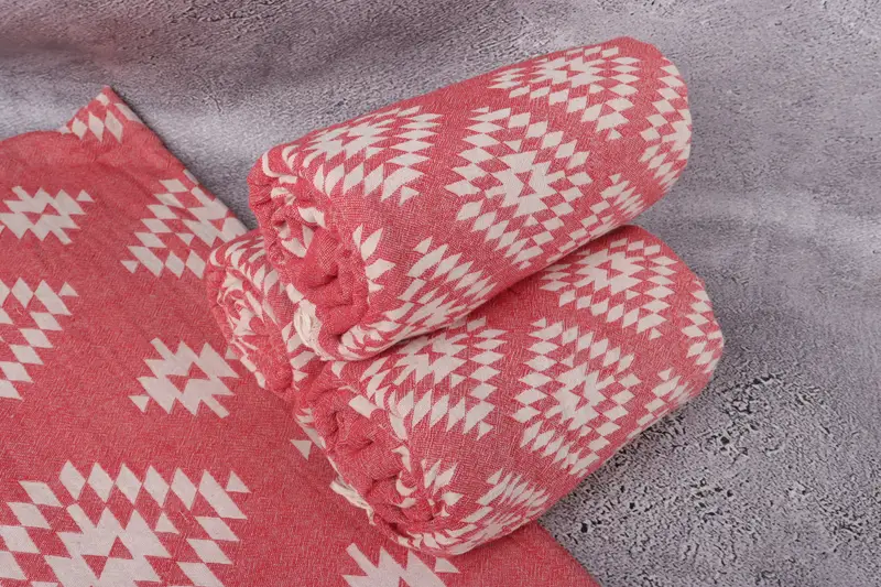 Miami Bachelorette Party Favors, Travel Towel, Quick-dry peshtemal, Memorial Gift, 70x36 Cotton Kilim Towel, Peshtemal Towel, Monogram Beach Towel - 8