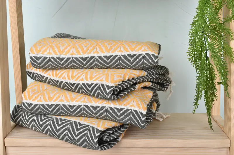70x40 Cotton Chevron Towel, Engagement Gift, Yoga Towel, Custom Towel Beach, Sand-free towel, Monogram Beach Towel, Monogrammed Beach Towel - 7