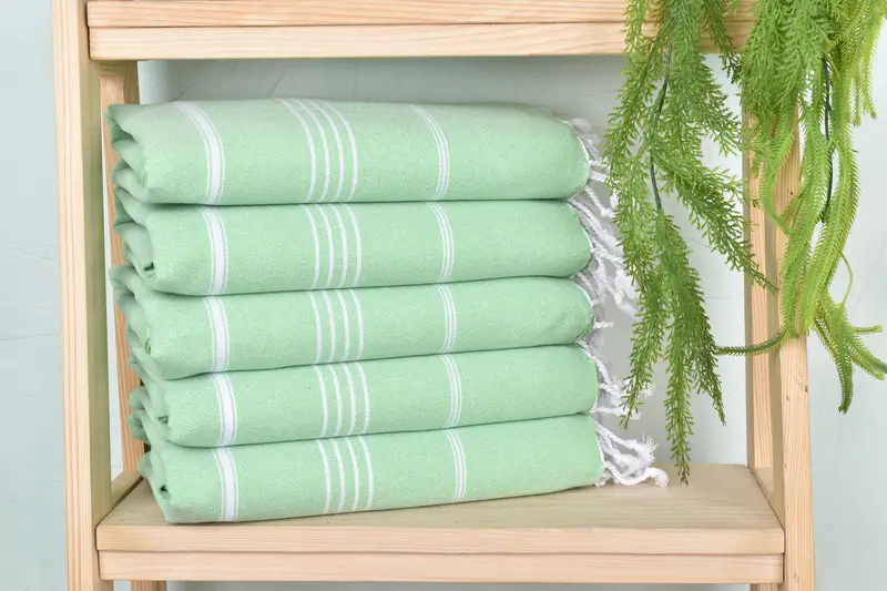 Summer Towel, Bachelorette Party Gifts, Personalize Gift, Bachelorette Party Gifts Bridesmaids, 70x40 Cotton Striped Towel, Absorbent Turkish towel - 1