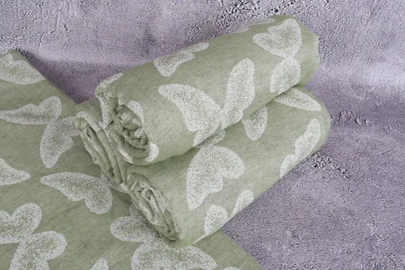 Turkish towel, Bridesmaid Towel, Bachelor Towel, Large Turkish Towel, 68x36 Cotton Butterfly Pattern Towel, Valentines Day Gift, Turkish bath towel - 7