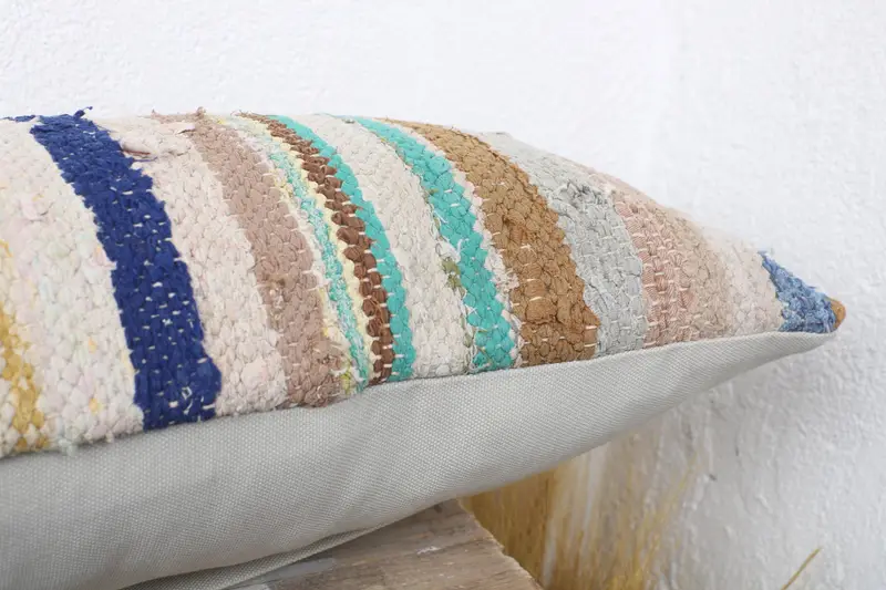 Interior Designer Pillow, Morroccon Kilim Cushion Cushion, 12x36 White Pillow Case, Pillow for Sofa, Vintage Pillow, Pillow Cover - 6