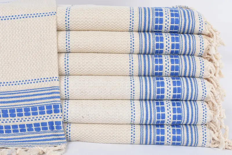 40x20 Linen Striped Towel, Guest Towel, Personalized Dish Towel, Bachelor Bachelorette Party Favors, Personalized Gift, Turkish Towel Hand Towel - 1