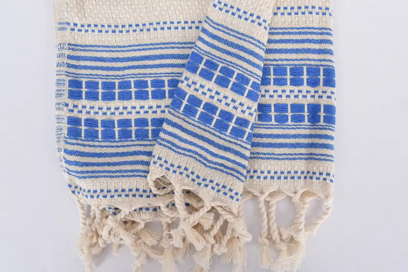 40x20 Linen Striped Towel, Guest Towel, Personalized Dish Towel, Bachelor Bachelorette Party Favors, Personalized Gift, Turkish Towel Hand Towel - 8
