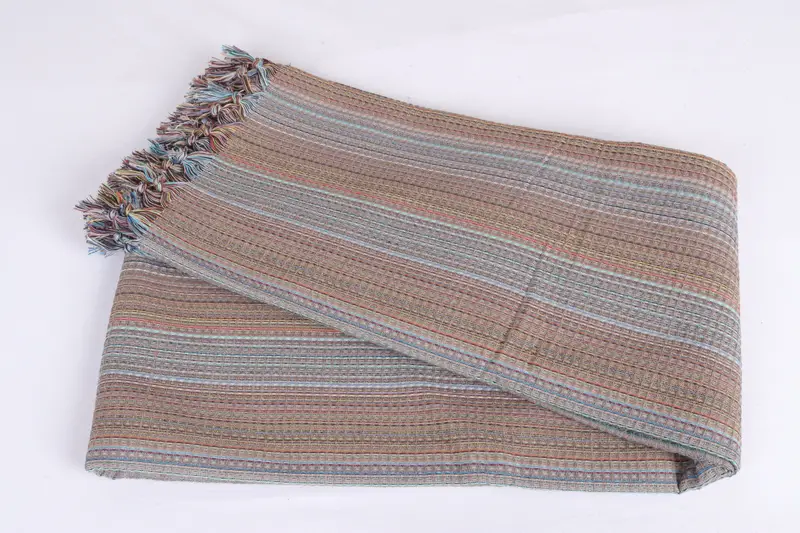 92x88 Cotton Geometric Towel, Bridesmaid Gifts, Bachelorette Gifts, Wedding Favors, Aesthetic Blanket, Wedding Gift, Decorative Bedspread - 6