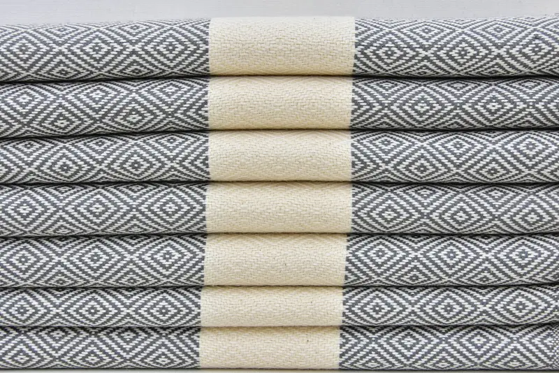 Customized Turkish Towel, 36x20 Cotton Diamond Towel, Turkish Hand Towel, Halloween Gifts, Monogram Kitchen Towel, Personalized Dish Towel - 3