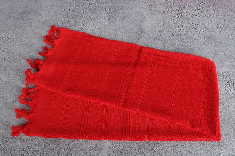 Turkish Towel Hand Towel, Custom Hand Towel, Custom Turkish Towel, Custom Tea Towel, 40x18 Cotton Striped Terry Towel, Small Bath Towels, Xmas Gifts - 6