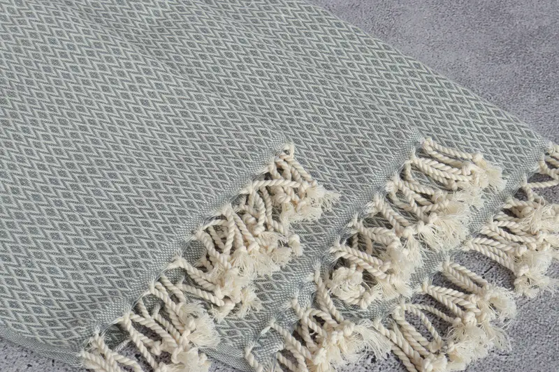 40x20 Cotton Diamond Towel, Personalized Home Gift Wedding, Bachelor Gift, Wedding Gift, Bathroom Towels, Decorative Towel, Turkish Hand Towel - 5