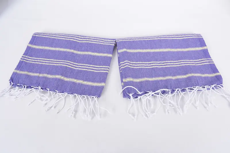 Bridesmaid Gifts, Turkish Tea Towel, Gym Towel, 40x24 Cotton Striped Towel, Anniversary Gift For Her, Monogram Hand Towel, Wedding Anniversary Gift - 6