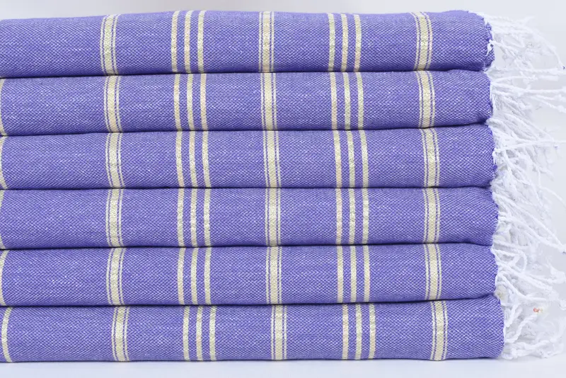 Bridesmaid Gifts, Turkish Tea Towel, Gym Towel, 40x24 Cotton Striped Towel, Anniversary Gift For Her, Monogram Hand Towel, Wedding Anniversary Gift - 3