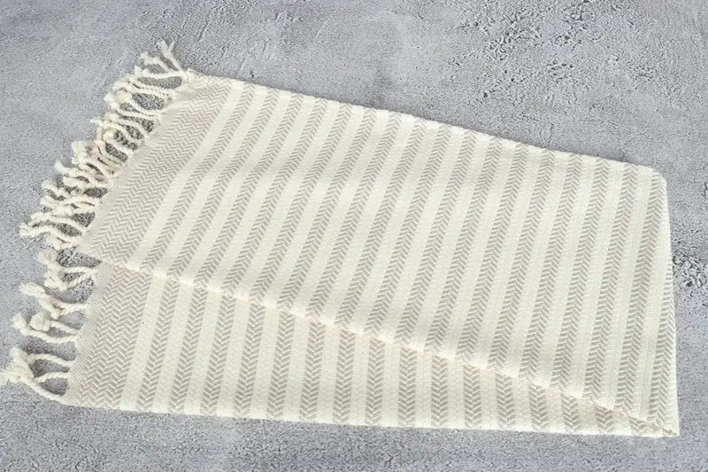 Monogrammed Hand Towel, Memorial Gift, Monogram Towels, Best Wedding Gift, 40x18 Cotton Chevron Towel, Personalized Kitchen Towel, Bridesmaid Gifts - 6