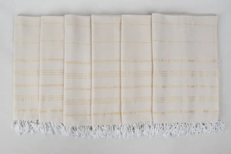 Hochzeitsbevorzugungen, Oma Geschenk, türkisches Handtuch Handtuch, türkisches Handtuch, 36x22 -Leinenstreifen, Geschenk für sie, Bulk -Bestellhandtuch, Sommertuch - 3