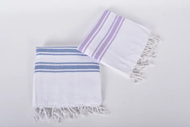Gift For Him, 70x40 Cotton Striped Towel, Bachelorette Gifts, Organic towel, Custom Towel Beach, Bridal Party Gifts, Travel Towel, Embroidery Towel - 6