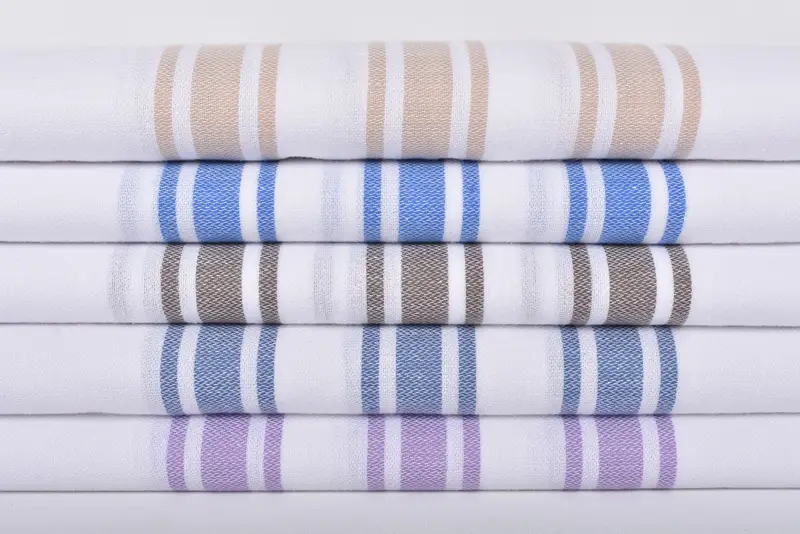 Gift For Him, 70x40 Cotton Striped Towel, Bachelorette Gifts, Organic towel, Custom Towel Beach, Bridal Party Gifts, Travel Towel, Embroidery Towel - 3